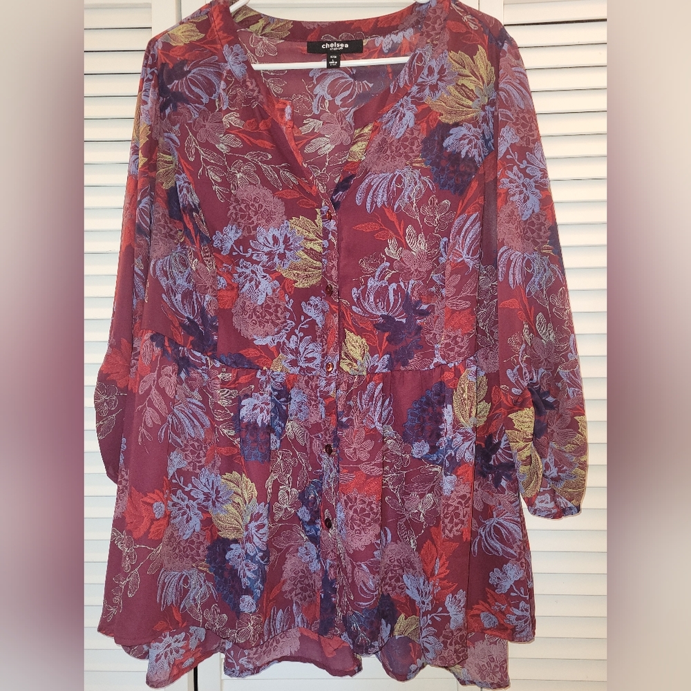 Chelsea Studio Floral Top